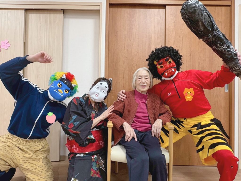 記念撮影✨✨福の神も一緒に♡看多機てらお