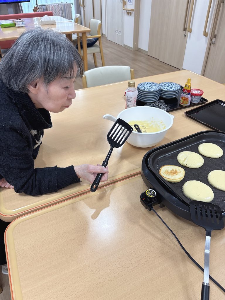ホットケーキはステキ✨　　看多機てらお