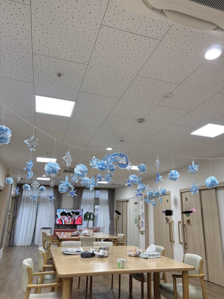 気分は銀世界☃　　看多機てらお