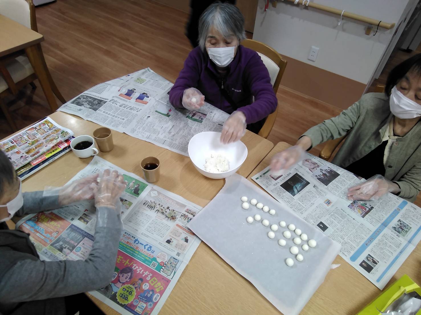 （小多機）ひなまつり🎎🍡