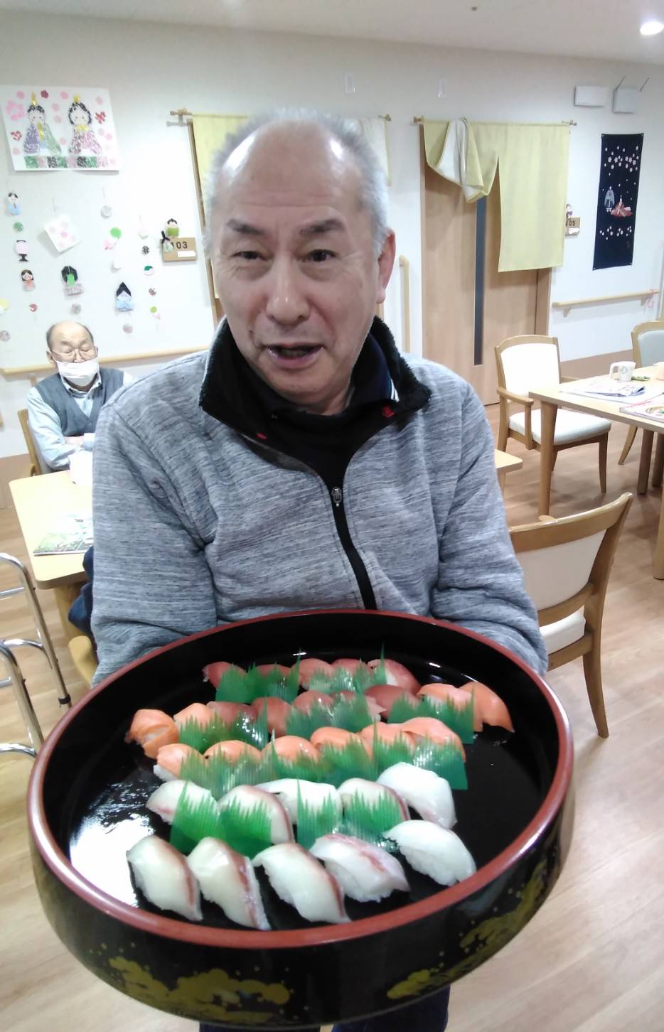 （小多機）お寿司の日🍣