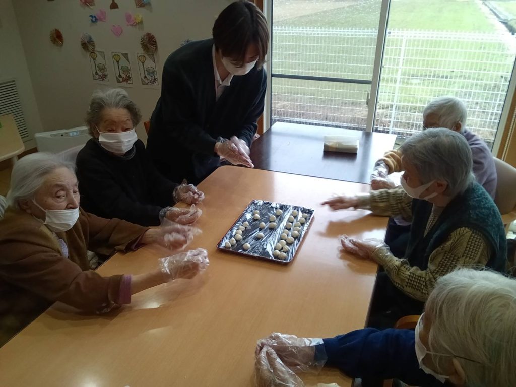 白玉団子作り🍡🍡