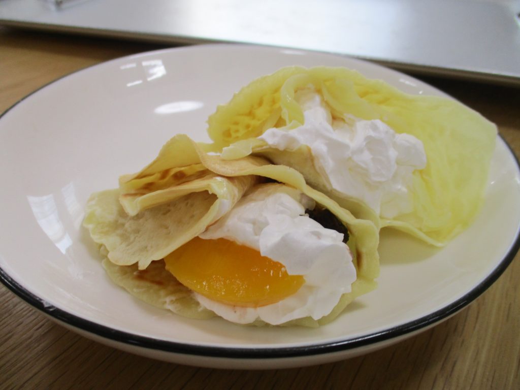 クレープづくり✨